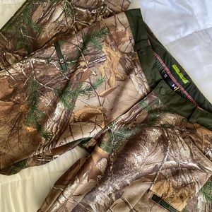 Under Armour Scent Control Camo Field Hunting Pants W/ Zippers